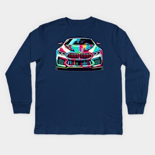 BMW M8 Kids Long Sleeve T-Shirt